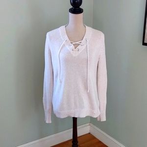 Gap Tie Front Sweater Medium